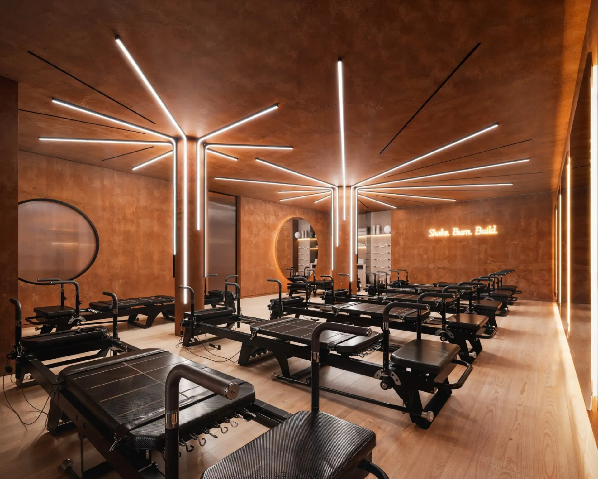 Strength training floor at NŪM